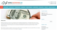 Desktop Screenshot of mobileaccountingusa.com