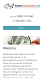 Mobile Screenshot of mobileaccountingusa.com